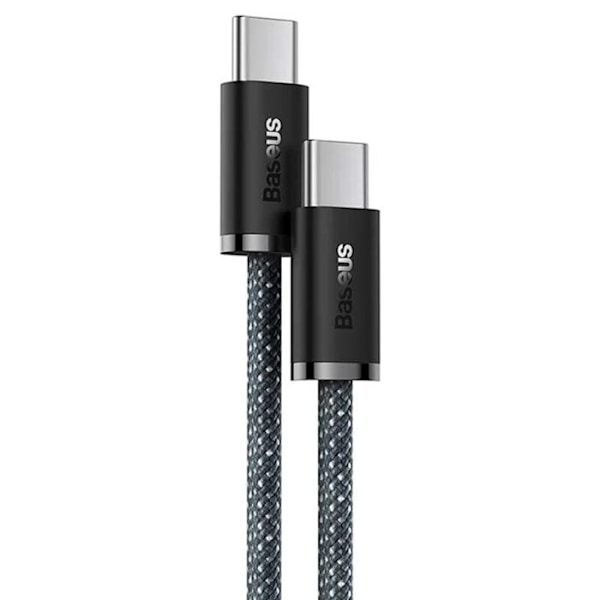 Baseus - Datakabel Dynamic Series (CALD000316) - Type-C till Type-C, Snabbladdning, 100W, 2m - Svart