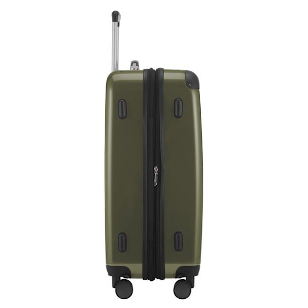 Hauptstadtkoffer - HK24-8278TSA-AV - Alex - Hållbagage, Hård resväska, 4 dubbla hjul, TSA, 65 cm, 74 liter, Avokado