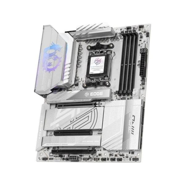 Moderkort - MSI - MPG X870E EDGE TI WIFI - Socket AM5 - DDR5 - Wi‑Fi 7