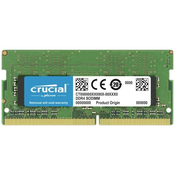 RAM DDR4 SDRAM 32 GB 3200 MHz (PC4-25600) CL22 DRX8 UNBUFF SODIMM 260P - Svart