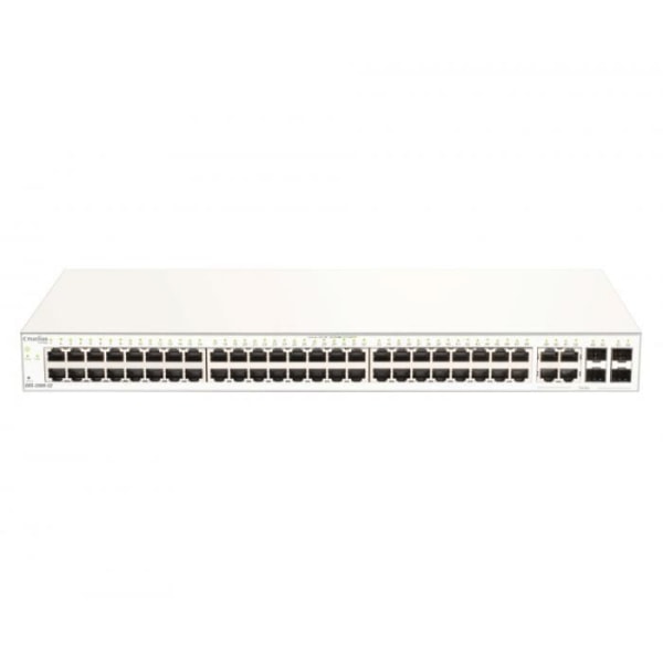 d-link nuclias cloud-smart + switch 48 gigabit port med 1y licens blackRouter, Wifi, Network D-Link DBS-2000-52. Sorts