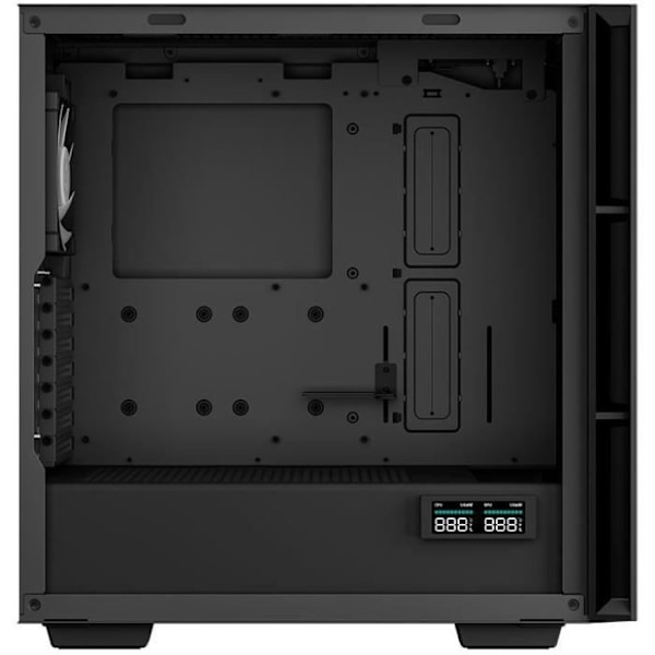 PC-fodral - DEEPCOOL - CH560 Digital (svart) - Medium tower - ATX-format - 3x140mm A-RGB + 1x120mm A-RGB