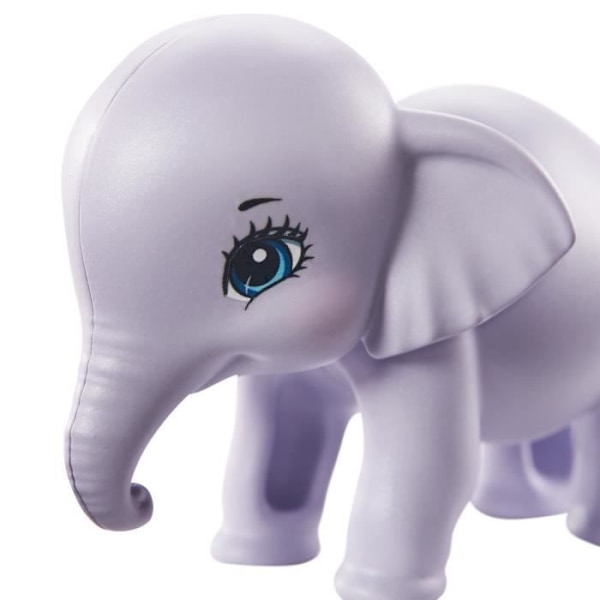 Enchantimals - Esmeralda Elephant & Elephants - Mini-docka - Grå - Från 4 år