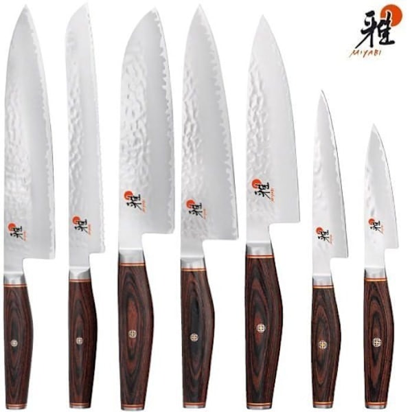 Miyabi 6000MCT japansk kockkniv matt blad...