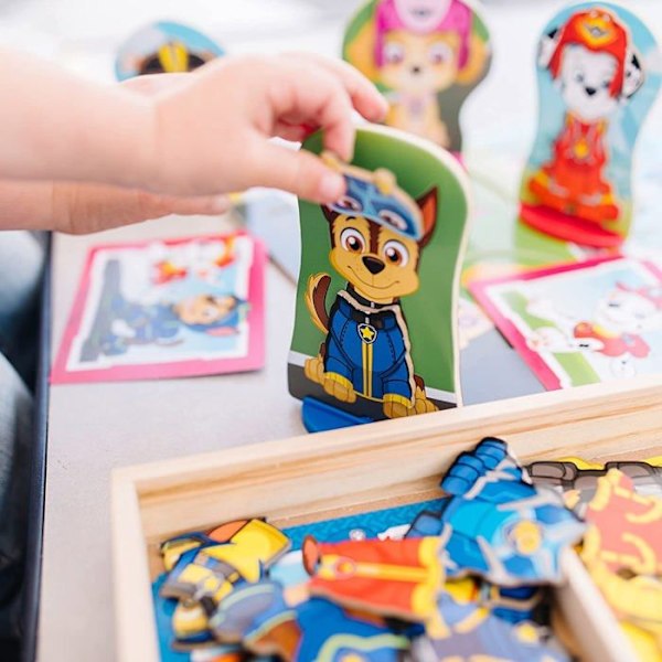 Melissa & Doug Paw Patrol Magnetic Dress-Up Blå