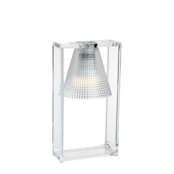 LIGHT AIR-Bordslampa H32cm Transparent Kartell | designad av Eugeni Quitllet