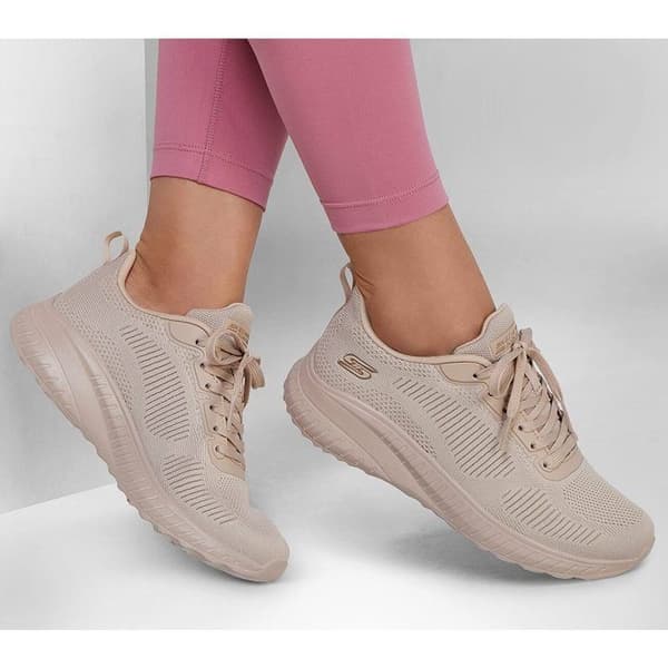 Skechers Bobs Squad Chaos-face Off, Beige, Dam beige 38 1/2