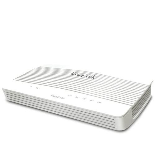 DRAYTEK VIGOR 2766 router - V2766-DE-AT-CH - 4 x Gigabit LAN - VPN-tunnlar - Brandvägg - Innehållsfilter Vit