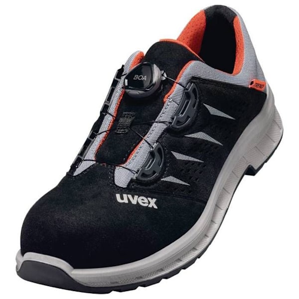 uvex 6908 6908242 Låg säkerhetssko S1P Storlek (EU): 42 svart/röd 1 par(er)