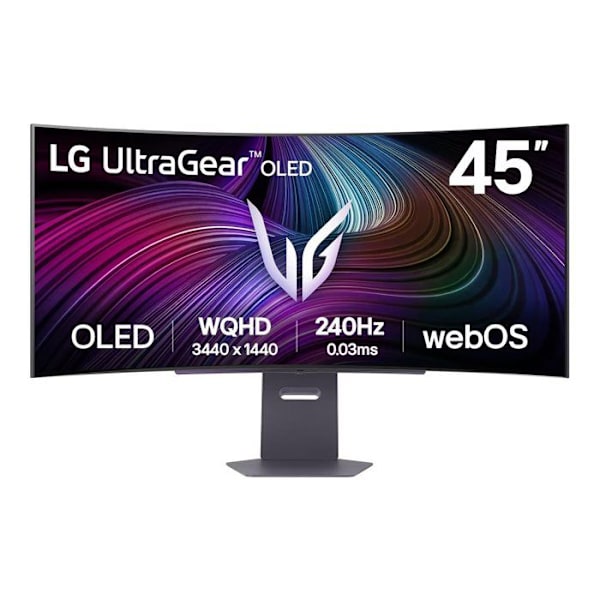 LG UltraGear 45GX90SA-B - moniteurs Svart