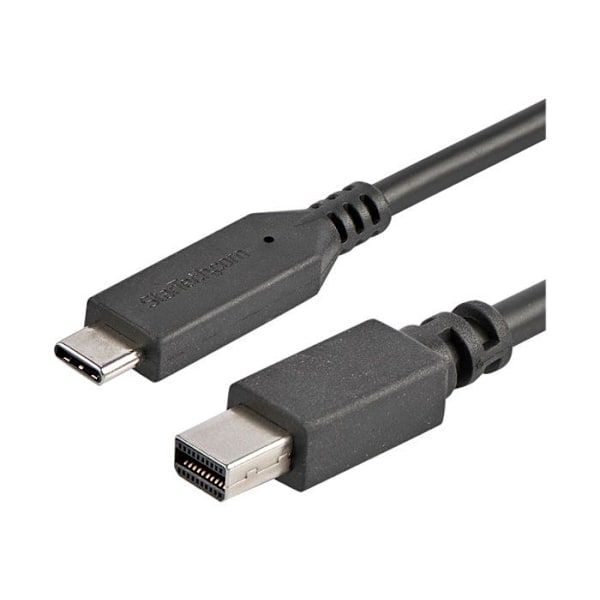 USB-C till Mini DisplayPort-adapterkabel - STARTECH - 1,8 m - 4K 60 Hz - Svart - Plug and Play