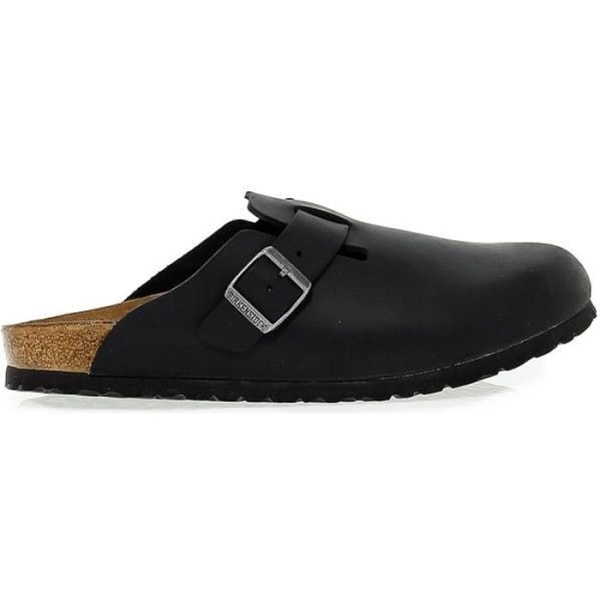 Birkenstock sandaler - Herr - Svart - BOSTON modell - Spänne - Gummisula Svart 45 1/2