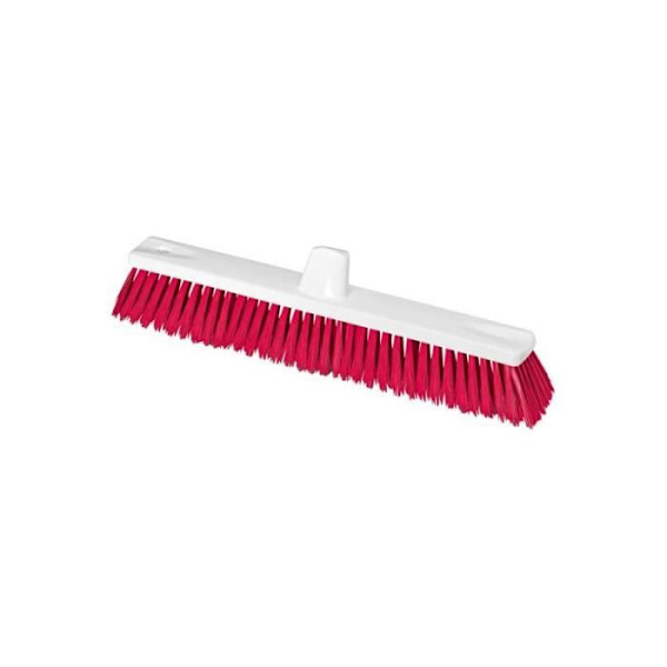 HACCP-PVC kvast 45cm D0,25 mm, röd