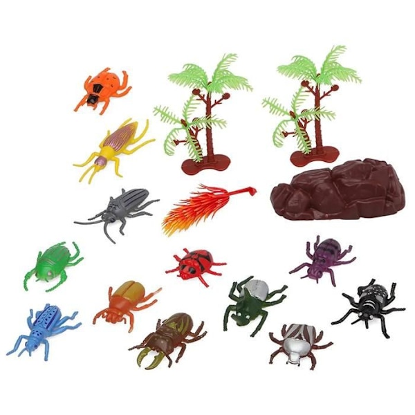Figurine Insekter - Atosa - 20x19 cm - Flerfärgad - Barn