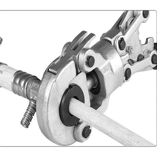 Multilayer Crimping Tool TH Crimping Tool för Kontur Rör med Multilagerkäkar 16-20-26-32mm för PEX Rör, Komposit Rör P