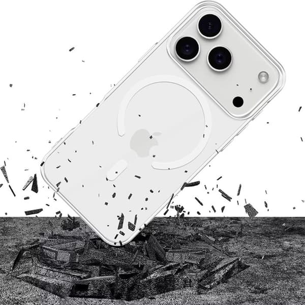 3mk Clear MagCase för iPhone 17 Pro Max - Transparent Transparent
