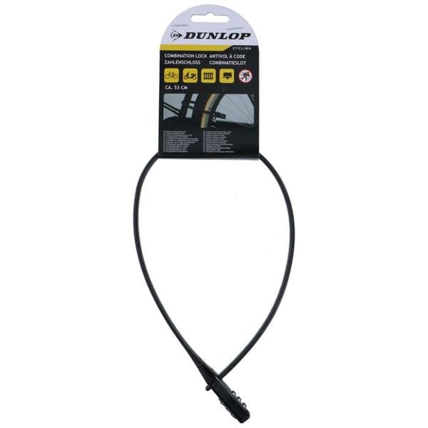 Dunlop Cykellås 53 cm Svart