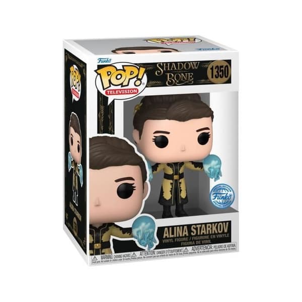 POP! - Funko - Alina Gold/Sun Summoner - 9 cm - Shadow & Bone - Mixed svart gul