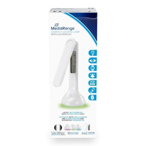 MEDIARANGE MROS502 VIT LED-BORDSLAMPA