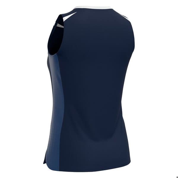 Damlinne Macron Lily marin/vit XL