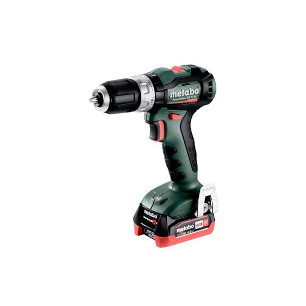 METABO slagborr - powermaxx bs12 bl -12V 2X4AH LI-POWER - ASC 50 LADDARE - METABOX 118 - 601046800
