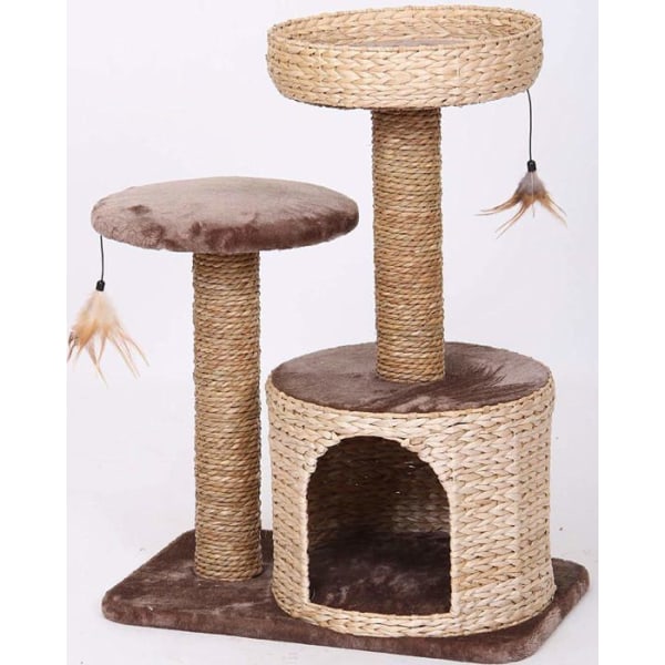 Croci Cat Tree - C6020457 - Natural Larix Cat Tree 60x38x80,5 cm