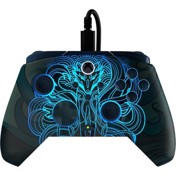 Spelkontroll - Xbox - Rematch Advanced - Trådad - Blue Kitsune - Kompatibel med PC - Turtle Beach Blå Kitsune Everglow