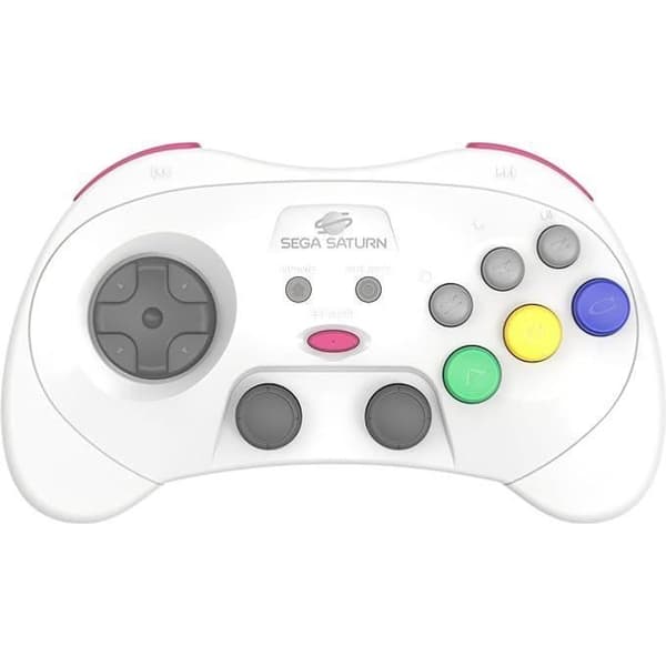 RetroBit Sega Saturn 2.4Ghz Pro Vit Vit