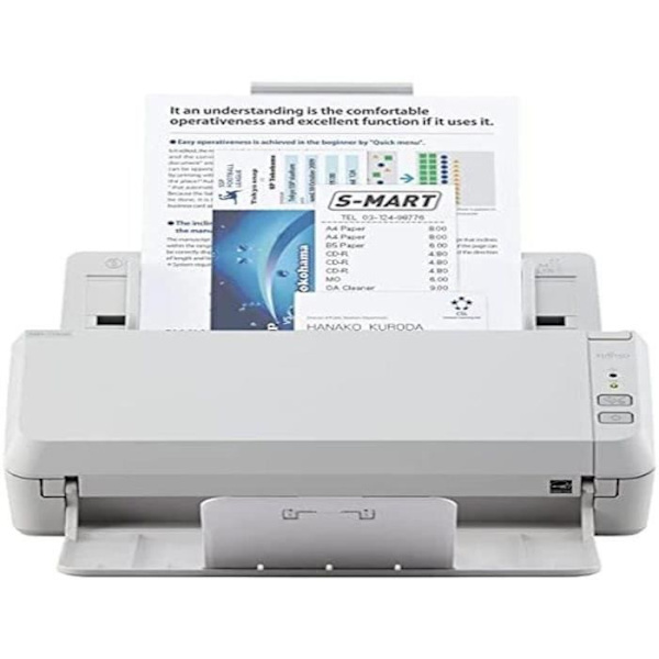 FUJITSU SP-1130N dokumentskanner - Dubbelsidig - 600 dpi - Automatisk dokumentmatare