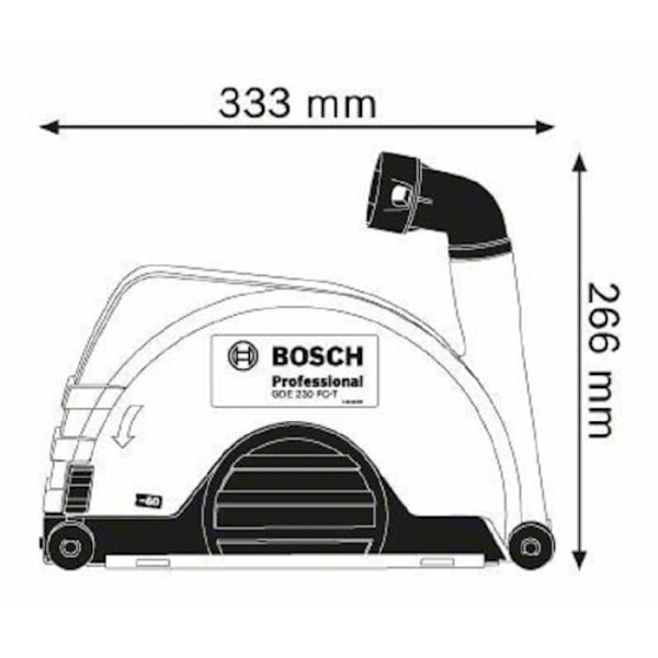 Carter GDE 230 FC-T Professional BOSCH 1600A003DM