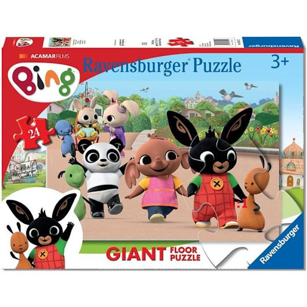 Ravensburger Bing 2-våningspussel - 24 bitar - Människor - Barn 3+ Flerfärgad