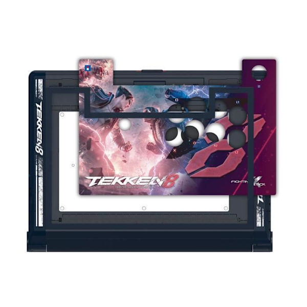 Spelkontroll - HORI - Fighting Stick α Edition TEKKEN 8 - Svart - USB - PS5/PS4/PC