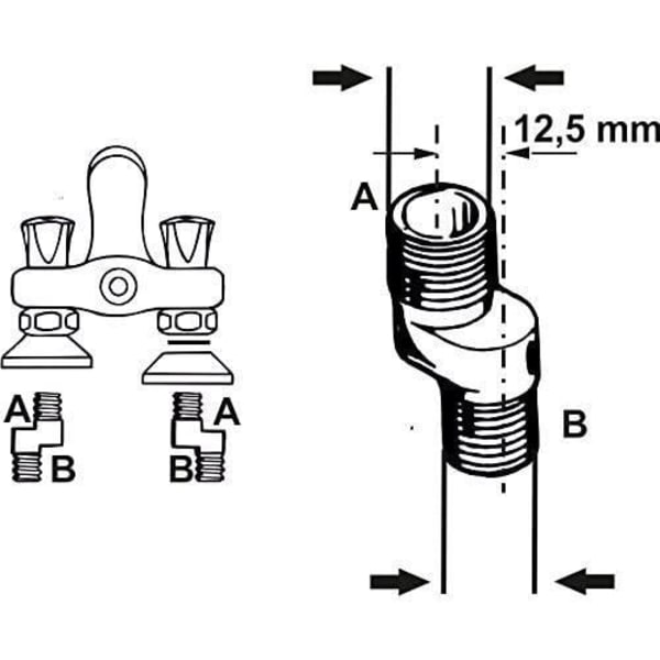 Cornat TEC321020 2-delad "S" passningssats, flerfärgad