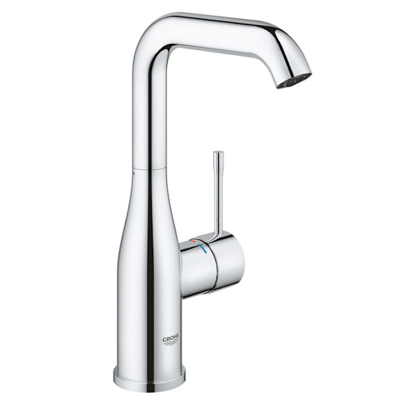 GROHE engrepps tvättställsblandare - Bensin - Storlek L - Svanhals - Krom