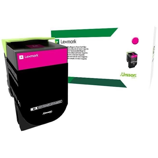 Långvarig magenta tonerkassett - LEXMARK - C232HM0 - High Yield - Laser