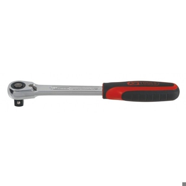 KSTOOLS Ultimate vändbar spärr - Extra platt huvud - 1/2 tum - Chrome Vanadium - 245 mm