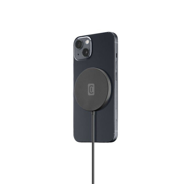 Cellularline - MAGSFWIRELESSCOLK - | Nätladdare | Färgglad trådlös laddningsbas Svart