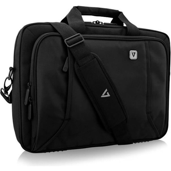 V7 Professional Bärväska CTP14-BLK-9E - Portföljstil Laptop, Chromebook, Ultrabook, 14" MacBook Pro