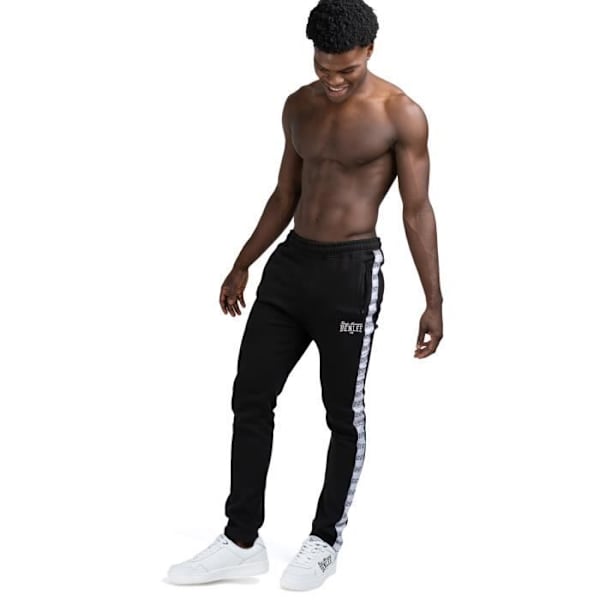 Benlee Sutherland joggingbyxor för män - svarta - 3XL - slim fit - andas - för löpning - inomhus Svart M