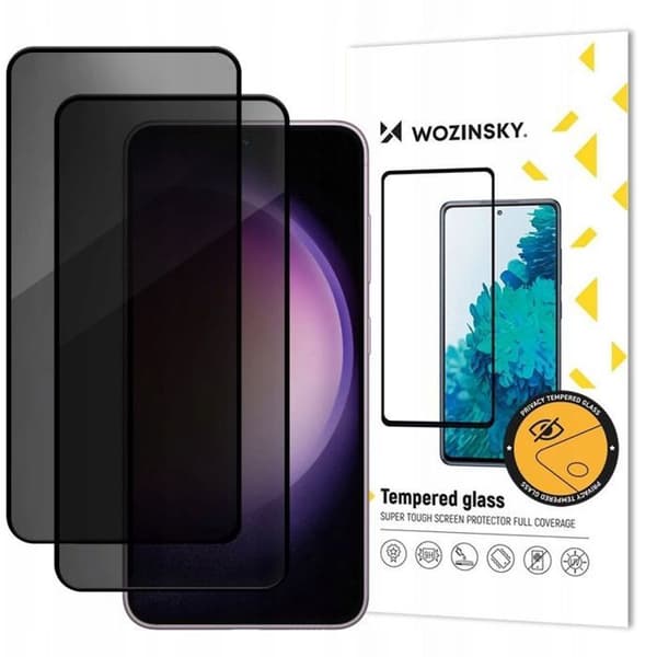 Wozinsky Härdat glas Privacy Glass för Xiaomi POCO M7, 2-pack