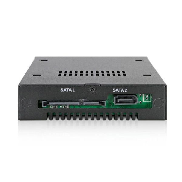 ICY DOCK MB492SKL-B - Rack för två hårddiskar