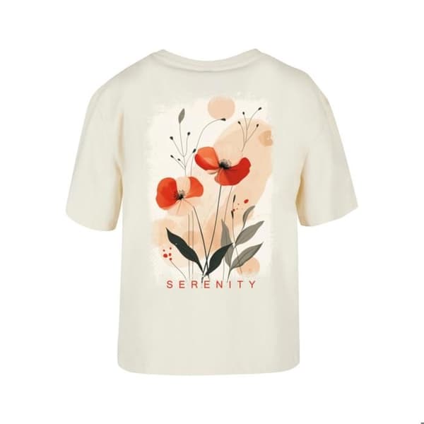 T-shirt dam Merchcode Serenity Vit XXXXXL