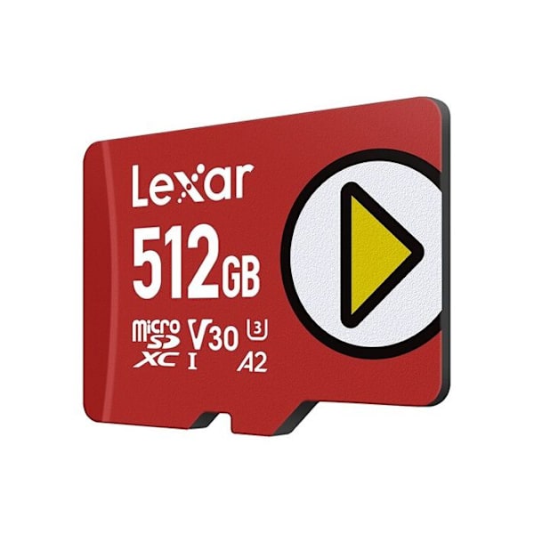 Lexar MICROSDXC 512GO PLAY SPECIAL GAMING 205MO/SEC minneskort