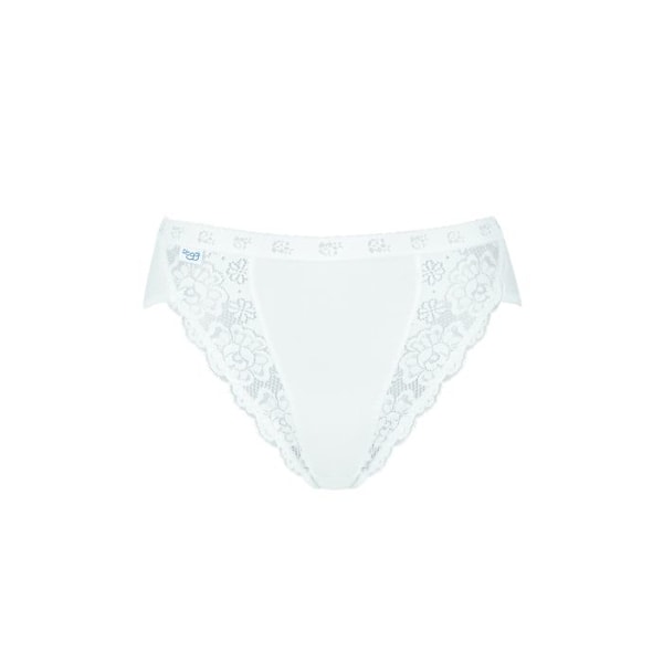 SLIP - SLOGGI - CHIC TAI - 3 SLIPS + 1 GRATIS - FÄRG VIT - HÖG SKÄRNING VIT 42