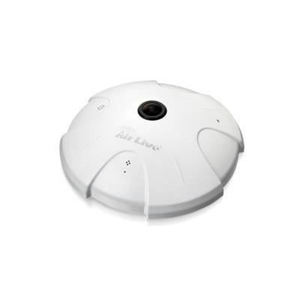 Övervakningskamera - OVISLINK - FE-201DM - 2MP - 360° syn - Infraröd Vit