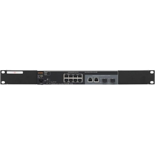 Rackmount.IT Rackhylla för Gigabit-switch HPE Aruba Serverrack 1U