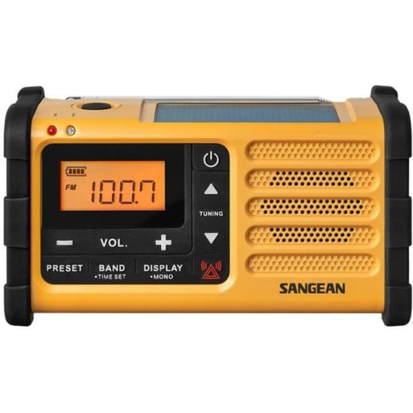 SANGEAN - MMR-88 - Dynamo radio, solenergi FM/AM
