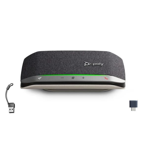 Poly Sync 20+ Högtalartelefon USB/Bluetooth med USB-C-adapter/A Professionell