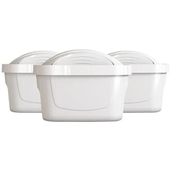 Filtreringspatron - Sodapop - 10028684 - Vit - Pack om 3 - Rent och uppfriskande vatten Vit