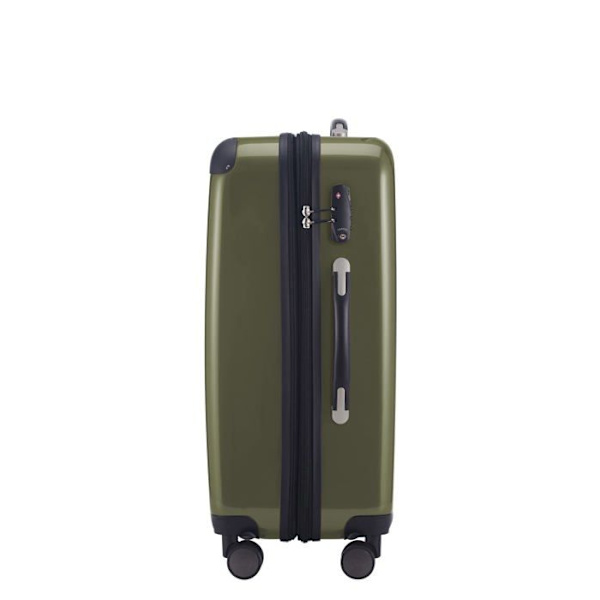 Hauptstadtkoffer - HK24-8278TSA-AV - Alex - Hållbagage, Hård resväska, 4 dubbla hjul, TSA, 65 cm, 74 liter, Avokado